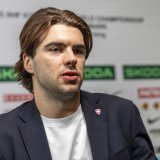 Nico Hischier a donné de ses nouvelles aux médias après le succès de la Suisse contre le Kazakhstan mardi à Herning.